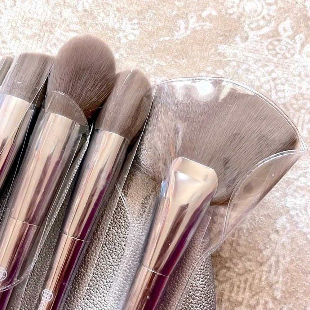 Brand New NYX Eye Face Color Palette Lip Oil & BH Cosmetics 10-Piece Brush Set
